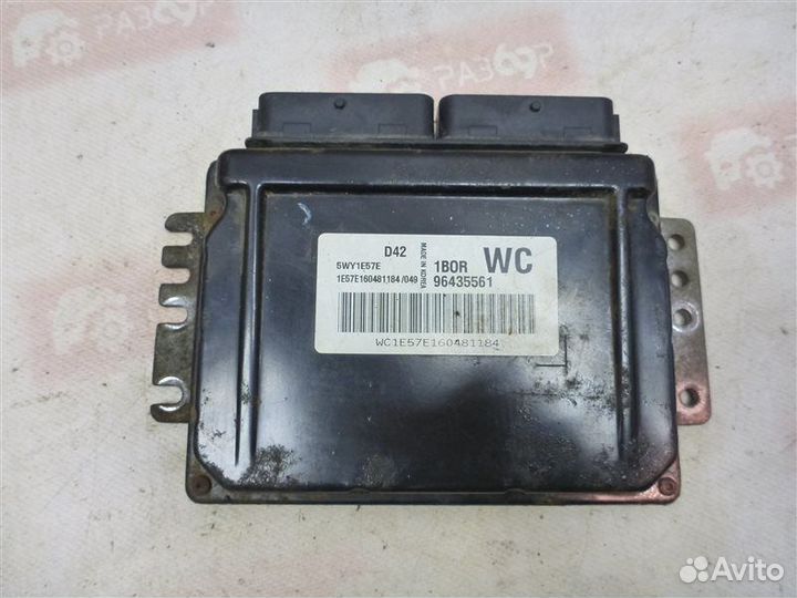Блок управления двс Chevrolet Aveo T250 B12S1 2006
