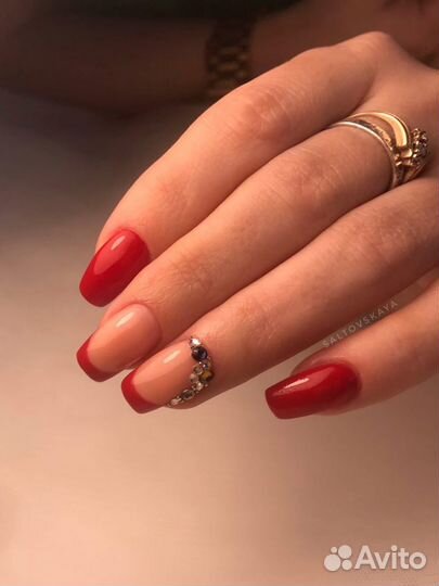 Наращивание ногтей, коррекция