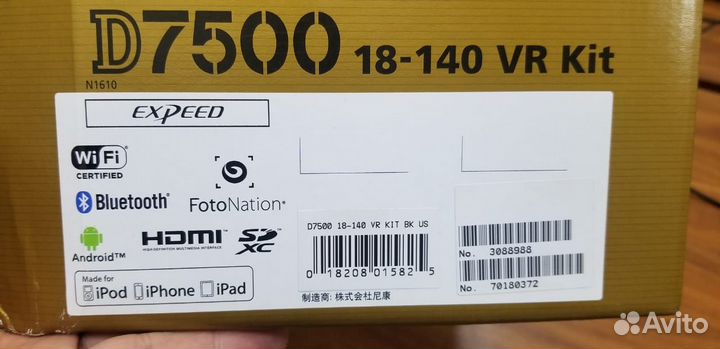 Фотоаппарат nikon d7500