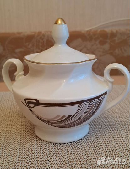 Сахарница фарфор СССР