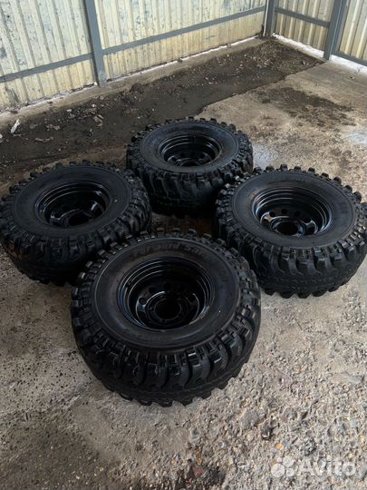 Грязевые колёса УАЗ 33 в сборе R15 5x139.7