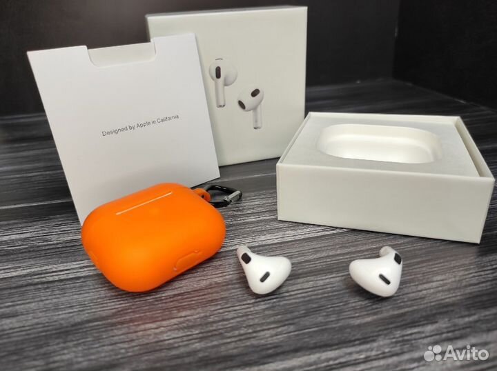 Airpods 3 (premium) + чехол и гарантия