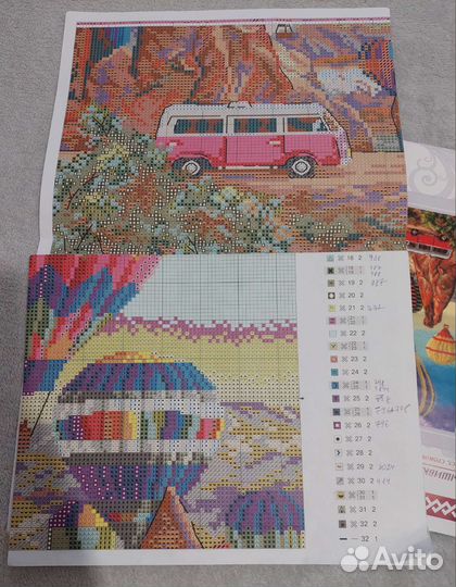 Остатки набора Риолис Фестиваль в Каппадокии