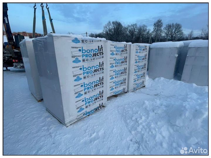 Газобетонные блоки Bonolit