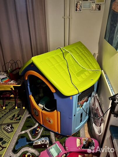 Детский игровой пластиковый домик