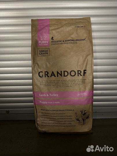 Корм для собак Grandorf/Грандорф 10 кг
