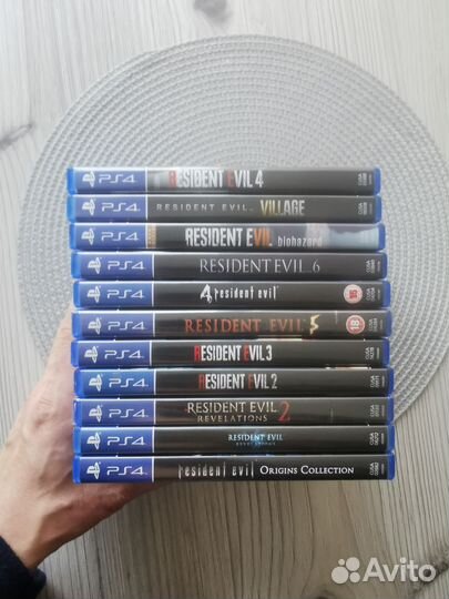 Resident evil (все части ) ps4