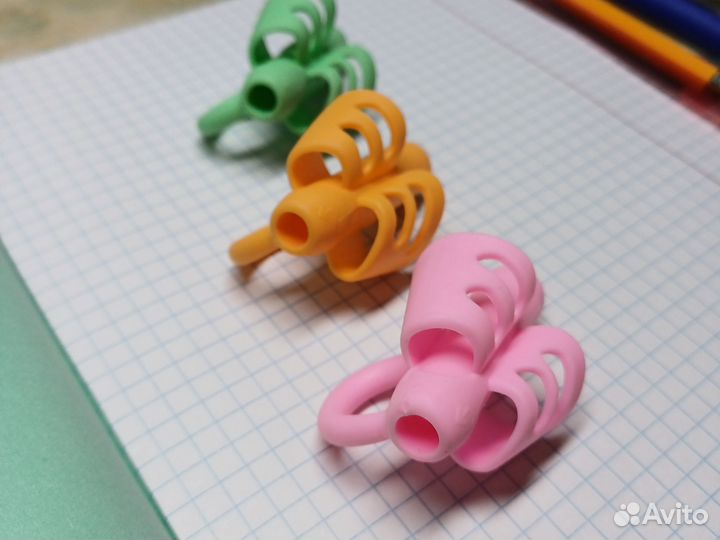 Тренажер для постановки письма. Насадка на ручку