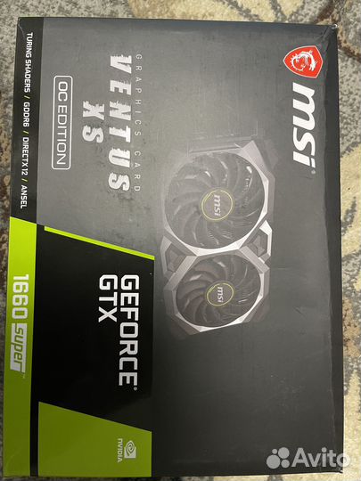 Видеокарта gtx 1660 super 6gb