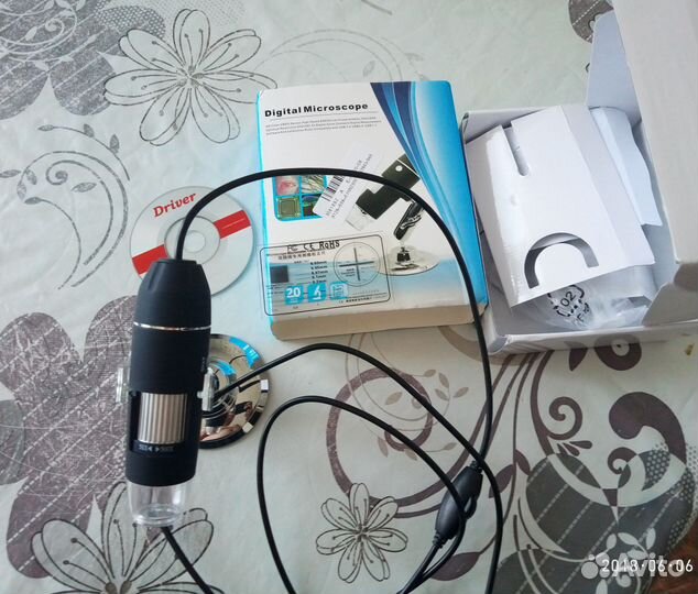 Цифровой микроскоп USB 50-1000x