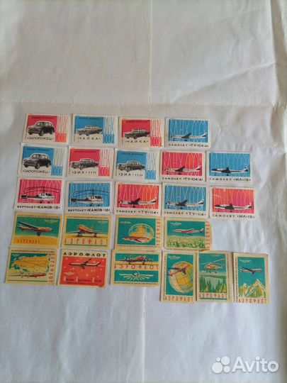 Спичечные этикетки СССР