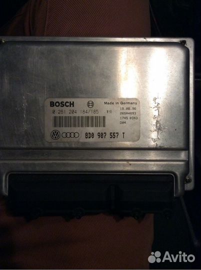 Блок эбу(мозги) + коммутатор Passat B5