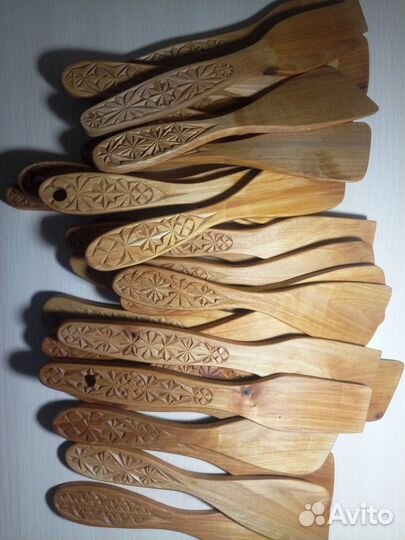 Лопатки кухонные ольха