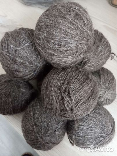 Нитки из собачьей шерсти