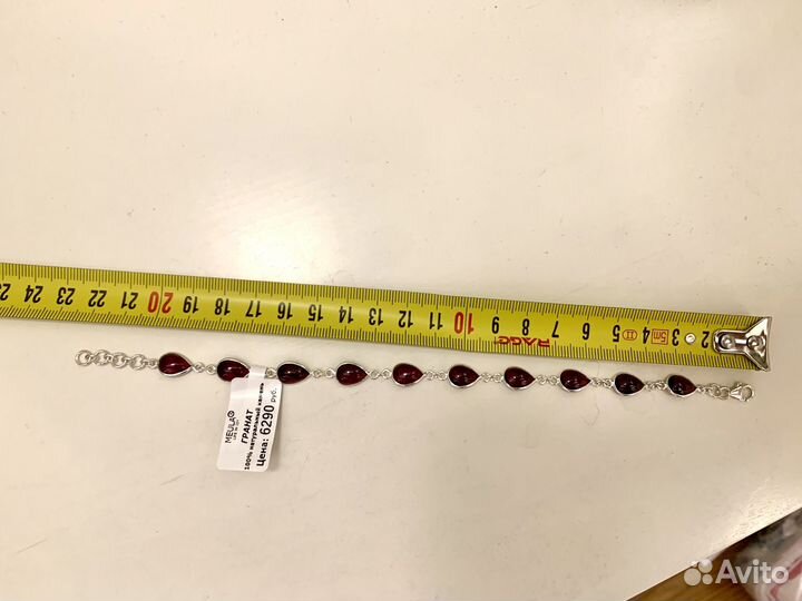 Браслет гранат