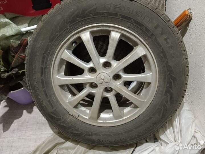 Комплект колес на литье