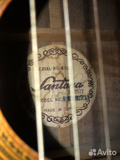 Классическая японская гитара