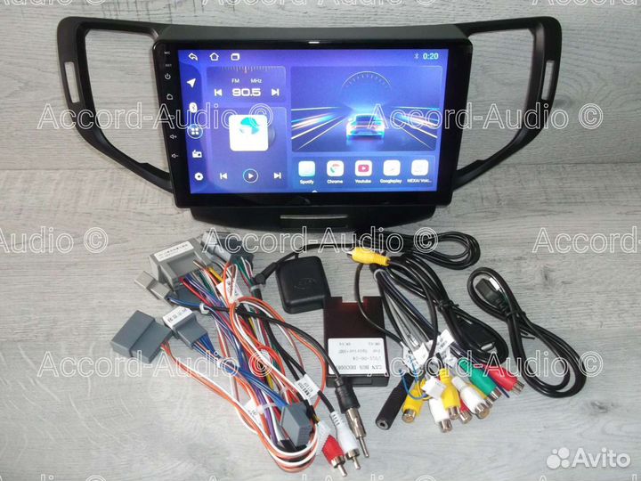 Магнитола Honda Accord 8 Android Bluetooth
