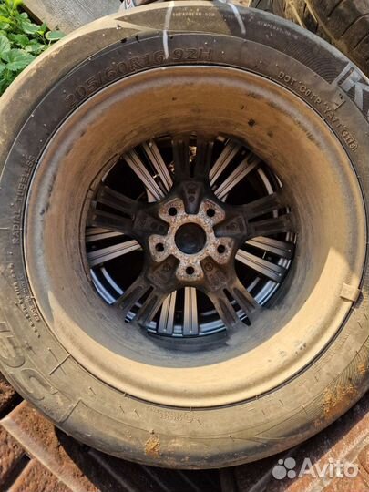 Литые диски r16 с резиной лето