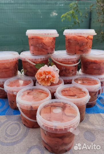 Горбуша пряная в масле