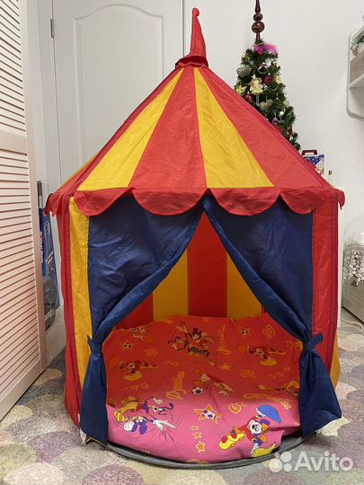 Детская палатка, шатер Икеа cirkustaltbjrn