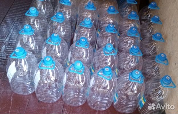 Бутылки пэт 5 л чистые