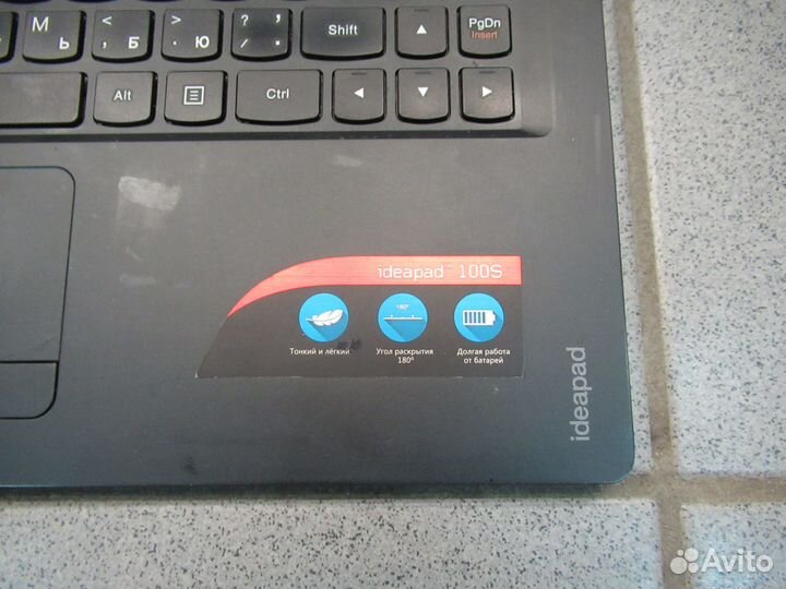 Ноутбук lenovo ideapad 100S-14IBR