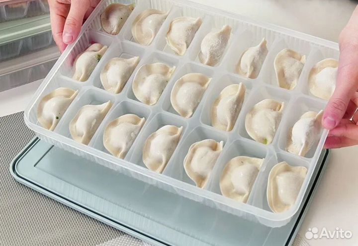 Контейнер для хранения и заморозки пельменей новый