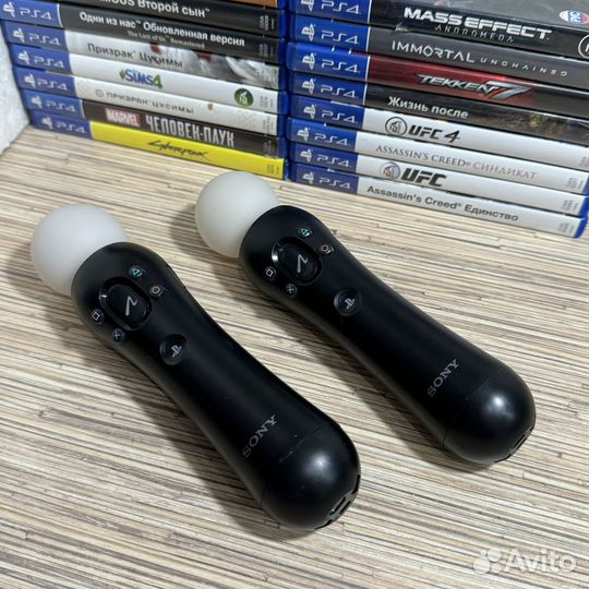 Контроллеры Движение Move для PS3/PS4