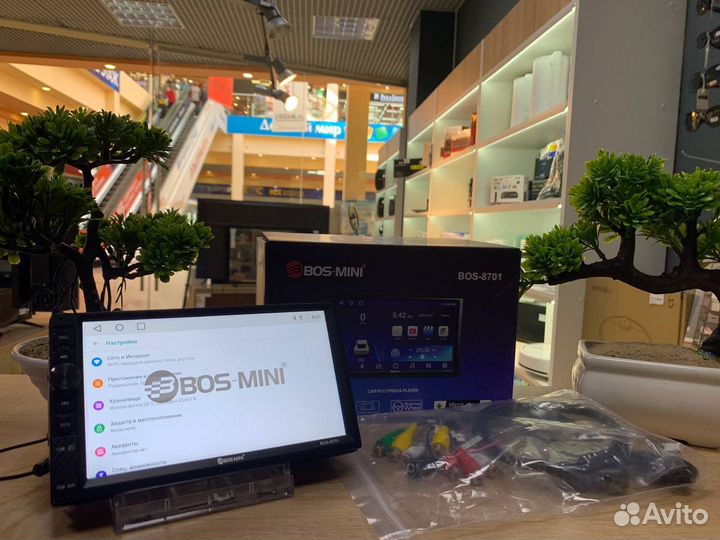 Магнитола 2DIN BOS-mini BOS-8701 2+32 (новая)