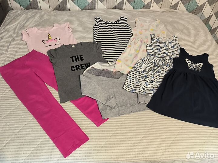 Одежда на девочку 134-140 пакетом