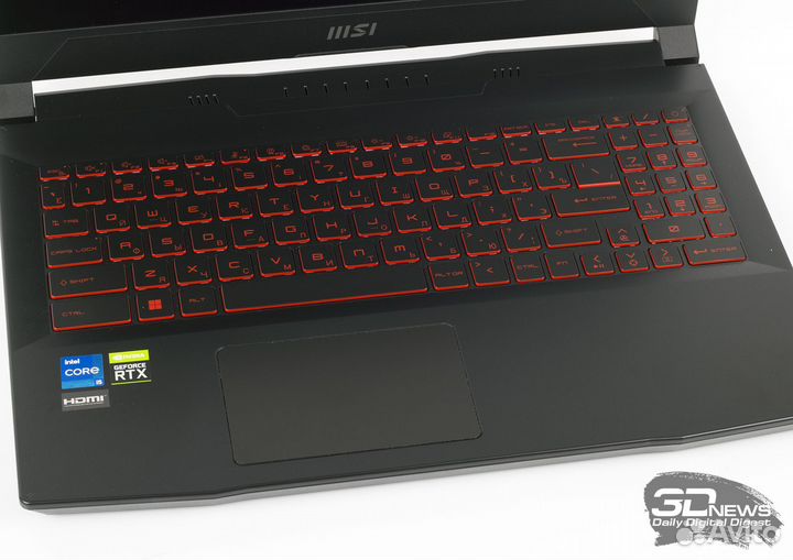 Игровой ноутбук MSI Katana GF76 11UC-887XRU