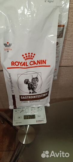 Корм Royal Canin, purina PRO plan Gastrointestinal
