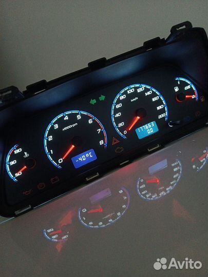 Шкала, Щитка приборки ваз лада 2114,2112,2110