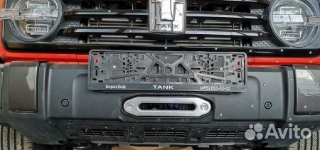 Площадка риф под лебёдку в штатный бампер tank 300