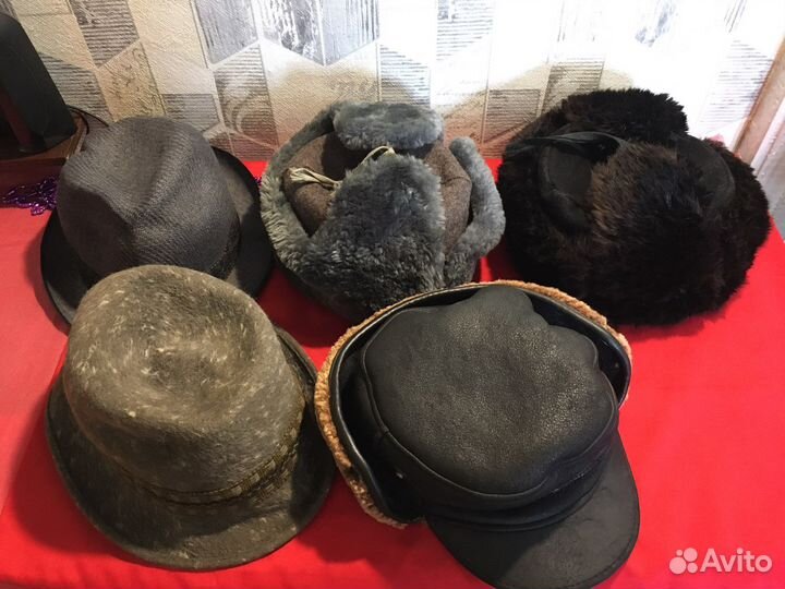 Мужская шапка меховая СССР