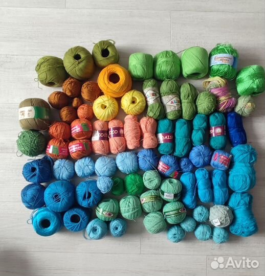 Пряжа пакетом