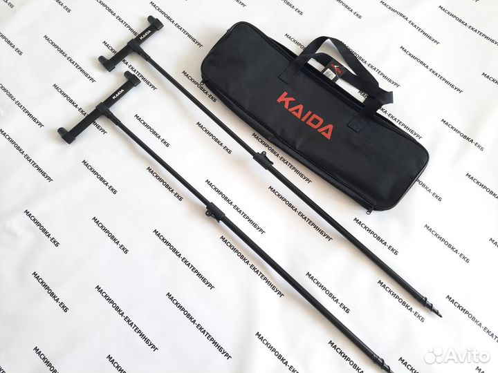 Буз-бар+стойка Kaida А86-260 к-т 2шт. в чехле