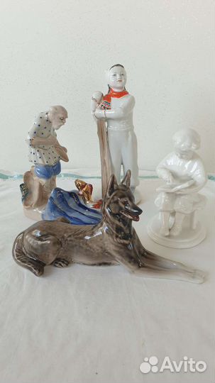 Фарфоровые статуэтки СССР лфз и другие