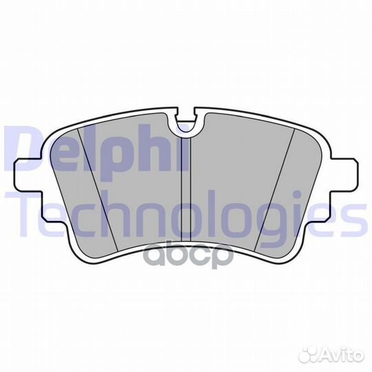 Колодки тормозные LP3670 LP3670 Delphi