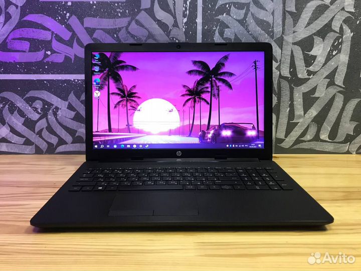Быстрый ноутбук HP Ryzen/SSD M2/8gb