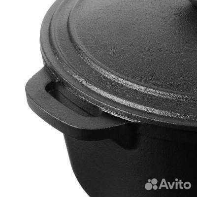 Кастрюля чугунная