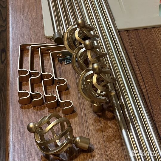 Карниз для штор двухрядный