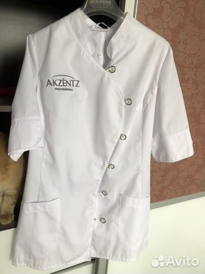 Халат akzentz professional белый