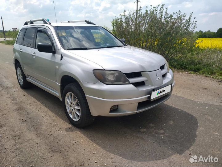 Mitsubishi Outlander 2.4 AT, 2003, 180 000 км