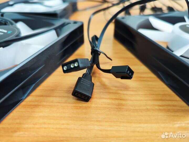 Вентиляторы для корпуса 3 шт 120x120x25 argb