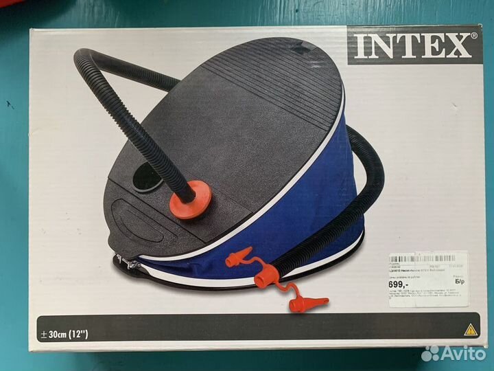 Насос ножной Intex Foot Pump 68610