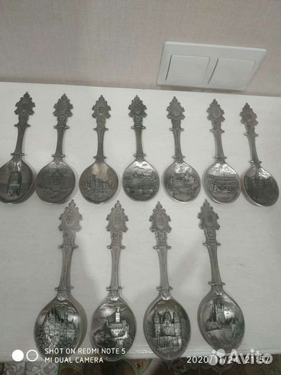 Ложки годовые юбилейные Германия