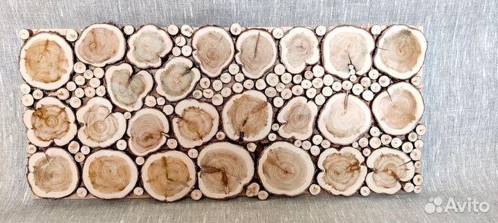 Панно из можжевельника