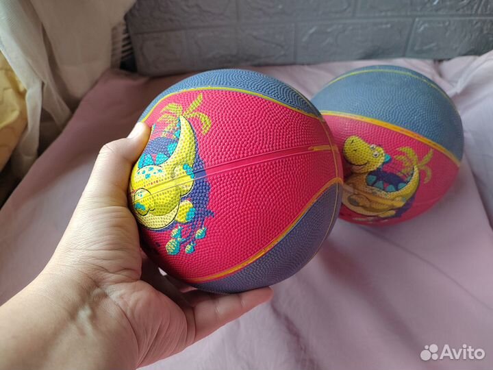 Баскетбольный мяч для дошкольников маленький
